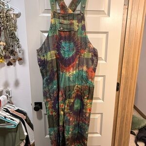 Colorful Tie-Dye Jumpsuit